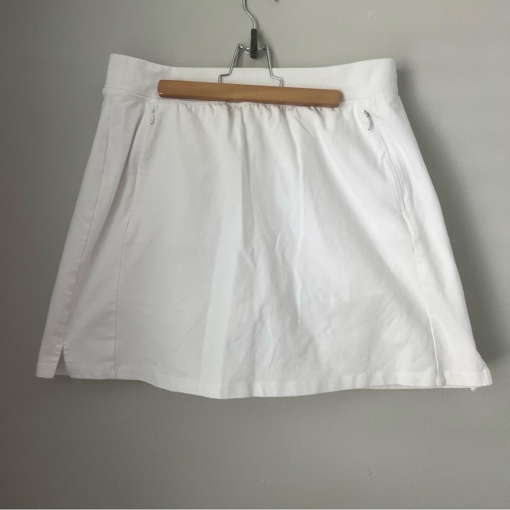 Talbots White Athletic Skort